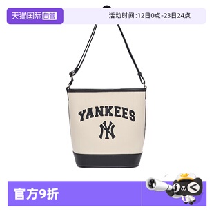 【自营】MLB男女包NY字母单肩包学院风挎包小包3ABMS093N50CRD
