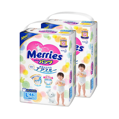 花王妙而舒日本透气儿童学步裤