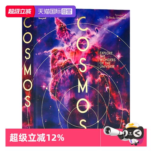 【自营】DK出品宇宙探索宇宙的奇迹英文原版Cosmos Explore the Wonders of the Universe引人入胜宇宙之旅普百科儿童读物精装书籍