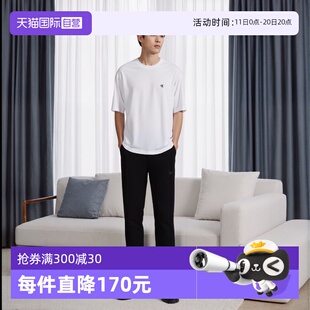 Klein 男士 T恤 Calvin 棉质圆领短袖 J30J326458 自营
