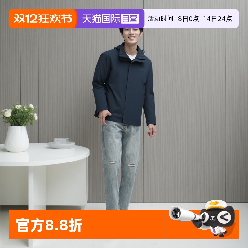 狼爪休闲男装户外冲锋外套