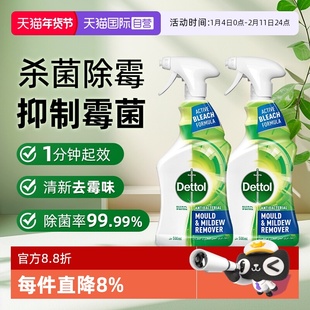 【自营】滴露除霉喷雾家庭清洁墙面去霉斑防霉洗衣机冰箱胶圈除霉