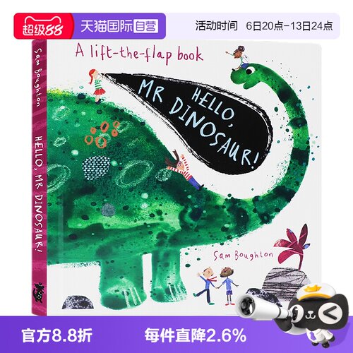 你好恐龙先生英文原版