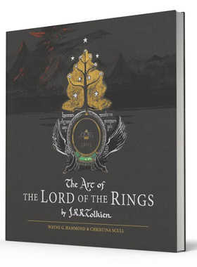 【自营】指环王60周年纪念版 The Art of the Lord of the Rings 英文原版 托尔金手稿 英文版艺术画册 魔戒