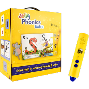 【自营】Jolly Phonics 欢乐自然拼读 英国原版进口幼儿英文启蒙 儿童英语自然拼读教材学字母 点读版 英美幼儿园分级绘本 3-8岁