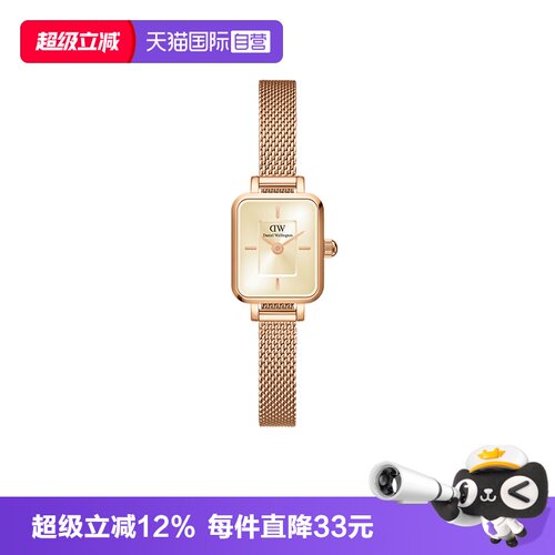 DW手表女款轻奢小众高级感正品