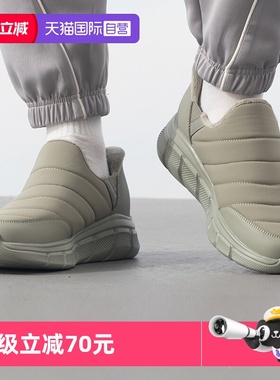 【自营】斯凯奇男鞋新款运动鞋加绒健步鞋一脚穿休闲鞋118318-OLV