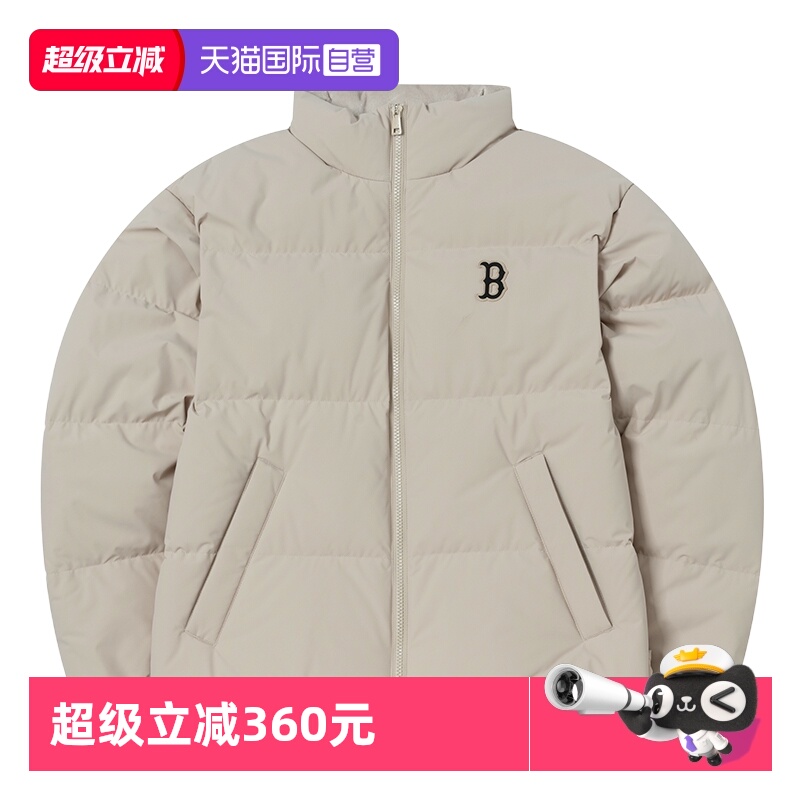 【自营】MLB羽绒服新款男女装情侣休闲服保暖外套运动服棉羽