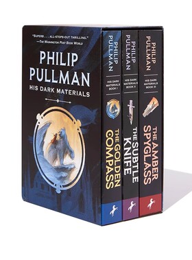 【自营】英文原版 黑暗物质三部曲 His Dark Materials Trilogy 黄金罗盘 魔法神刀 琥珀望远镜 青少年奇幻小说读物