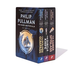 魔法神刀 青少年奇幻小说读物 黑暗物质三部曲 Materials Trilogy Dark 英文原版 His 琥珀望远镜 黄金罗盘 自营