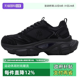 女鞋 2025秋新款 运动鞋 休闲鞋 MLB男鞋 时尚 3ASHW015N50BKD 自营