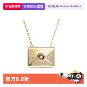 Swarovski 自营 施华洛世奇Letra情书锁骨项链女锁骨链轻奢