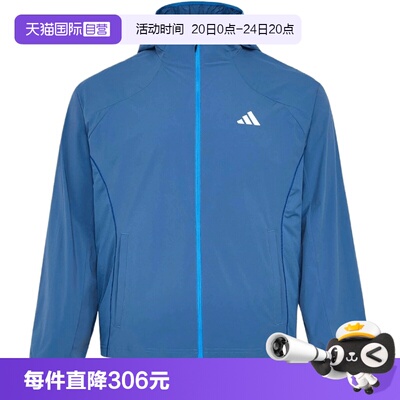 【自营】adidas阿迪达斯男子运动健身夹克外套KZ0015