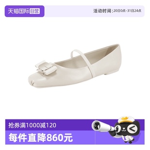 單鞋 皮鞋 飾芭蕾舞平底鞋 菲拉格慕女士蝴蝶結裝 自營 FERRAGAMO