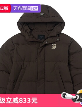 【自营】MLB羽绒服新款男女装休闲服连帽运动服保暖上衣3ADJV0356