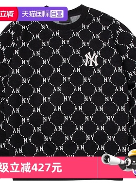 【自营】MLB卫衣男装女装运动服长袖圆领套头衫老花上衣3AMTM0141