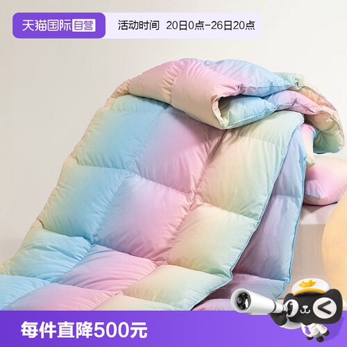 朵琳奈森90白鸭绒冬被芯羽绒被子