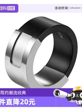 【自营】【直营】Calvin Klein CK磁力系列简约时尚情侣对戒镀金