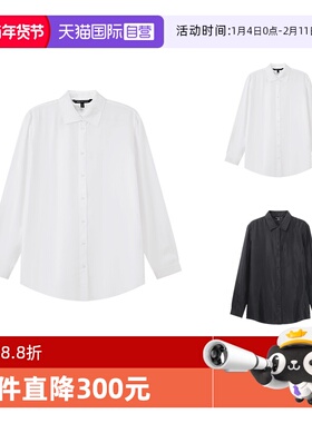 【自营】EA 阿玛尼 女士条纹休闲长袖衬衫 8NYC60 YNVYZ