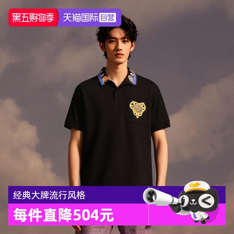 VJC范思哲休闲短袖POLO衫