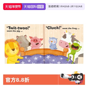 【自营】Roar! Went the Lion 狮子会吼叫 押韵文字 睡前英语 故事绘本 认识基本动物 英文原版进口图书