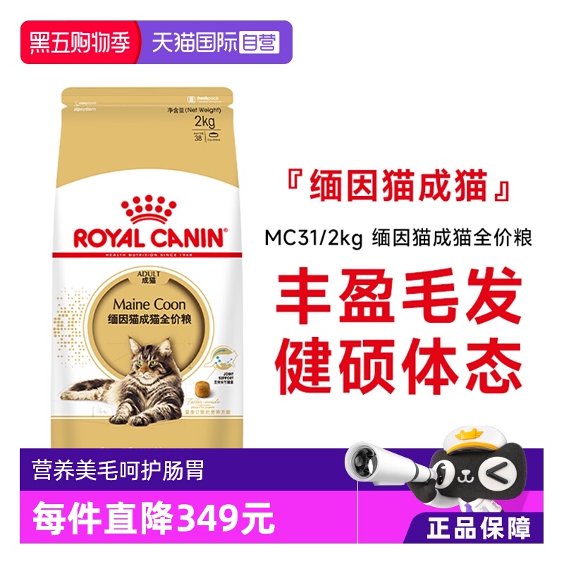 皇家缅因猫专用成猫粮