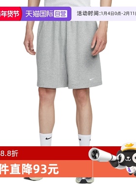 【自营】Nike耐克男子短裤夏新款宽松运动裤灰色五分裤IM3397-063