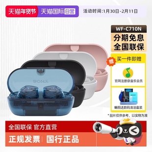 【自营】【新品】SONY WF-C710N休闲舒适真无线降噪蓝牙耳机 国行