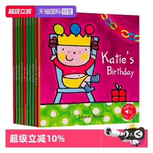 我 幼儿早教启蒙故事 英文原版 Little Katie 凯文凯蒂生活体验系列10册 Kevin 小小世界 World 自营