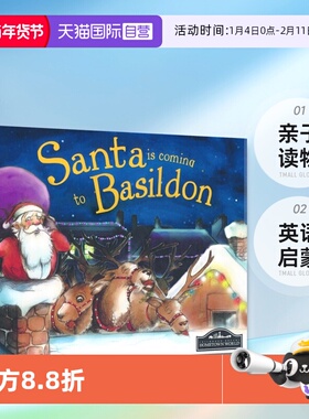 【自营】Santa is coming to Basildon 圣诞老人要来巴斯尔登了 故事绘本 亲子读物 英语启蒙 英文原版进口儿童图书