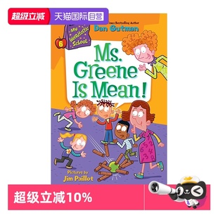 Ms. 自营 School Greene 校园题材 Mean 疯狂学校第六季 学生初级章节桥梁书 Weirdtastic