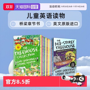 儿童英语读物 自营 小屁孩树屋历险记13 Treehouse 桥梁章节书 104 英文原版 Collection The 进口