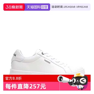 【自营】COACH/蔻驰女士系带时尚圆头板鞋休闲鞋CN577OPI运动