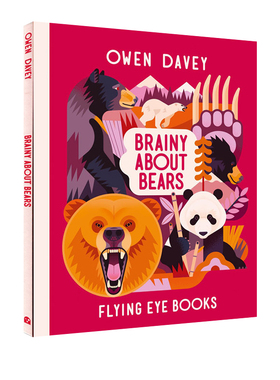 【自营】英文原版 动物科普绘本 熊 Brainy About Bears (About Animals) 精装 科普绘本知识百科图画书