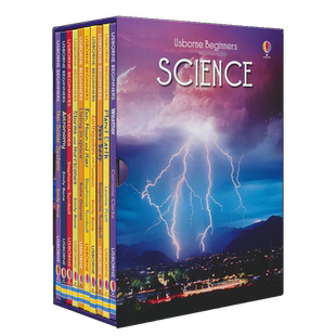 【自营】Usborne Beginners Science 初探科学10册盒装 天气/地球/身体/太阳系 尤斯伯恩 6-12岁儿童英语百科科普知识 原版进口