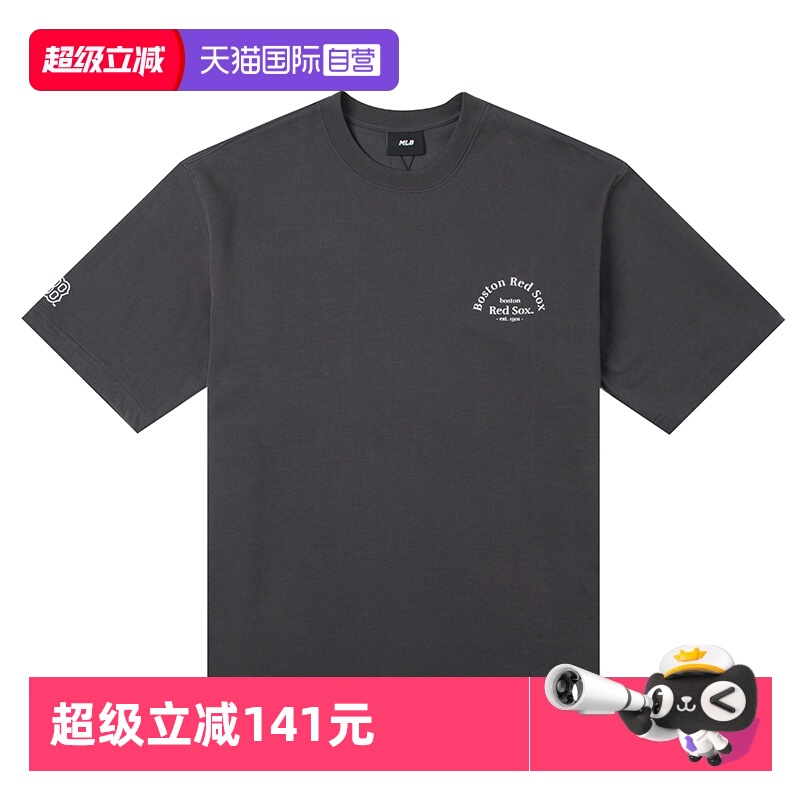 MLB情侣短袖男女装透气T恤