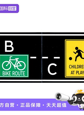 【自营】Backseat A-B-See 字母交通启蒙书 学习26个英文字母 交通标志单词 路标认知 幼儿启蒙读物 英文原版进口图书