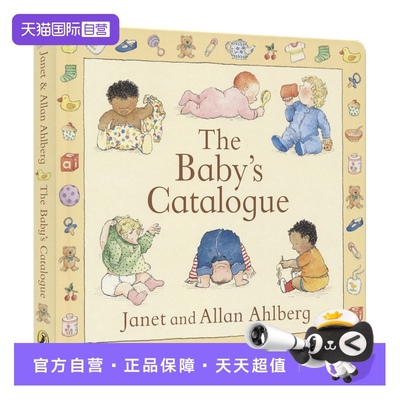 【自营】英文原版 The Baby's Catalogue 宝宝启蒙认知纸板书 幼儿宝典 英文绘本 0-3岁 亲子读物 儿童英语学习读物
