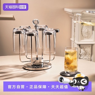 家用耐热高级水晶泡茶杯客厅 自营 stolzle德国进口玻璃杯套装