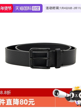 【自营】Calvin Klein/凯文克莱ck 男士牛皮皮带腰带 LV04G7011G