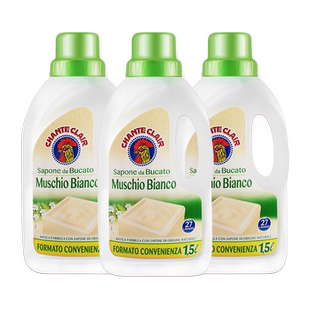 【自营】大公鸡洗衣液液态洗衣皂深层去污易漂留香持久1500ml*3瓶