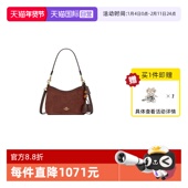 COACH 自营 蔻驰女士单肩手提斜挎腋下包棕色女包CCF14IMYEF