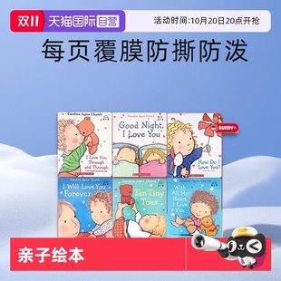Church 儿童低幼宝宝启蒙绘本 晚安故事系列 赠官方音频 Caroline 6册 爱 亲子绘本 英文原版 Jayne 自营