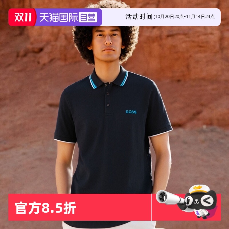 日常短袖Polo衫HugoBoss四季