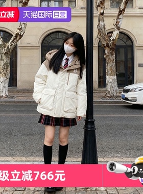 【自营】MLB羽绒服新款男女装简约运动服户外休闲外套3ADJB0556