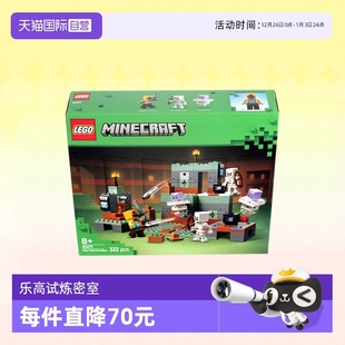 世界试炼密室拼装 LEGO乐高积木21271我 玩具儿童礼物 自营