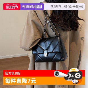自营 腋下纯色质感时尚 JANE 包盖式 单肩链条包包女 KLAIN新款