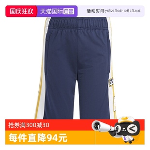 五分褲 IN2118 阿迪達斯童裝 男大童針織短褲 運動褲 新款 自營 夏季