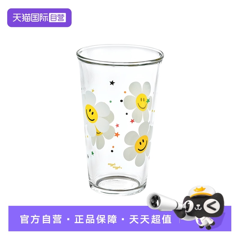【自营】Glasslock&wigglewiggle联名款高颜值玻璃水杯咖啡杯新款