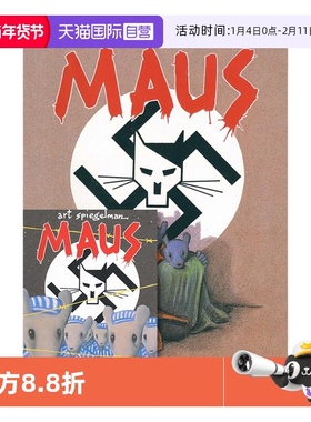 【自营】英文原版 Maus I II 鼠疫 2册 A Survivors Tale Art Spiegelman 阿特斯皮格曼 漫画绘本